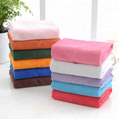 china supplier custom microfiber cleaning cloths/microfiber beach towel